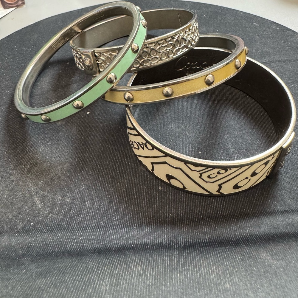 Vintage COACH Bracelet Stack